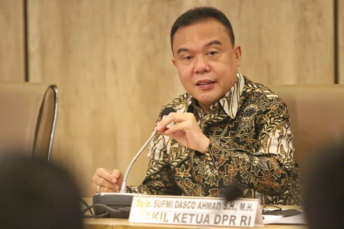 Wakil Ketua DPR RI ,Sufmi Dasco Ahmad