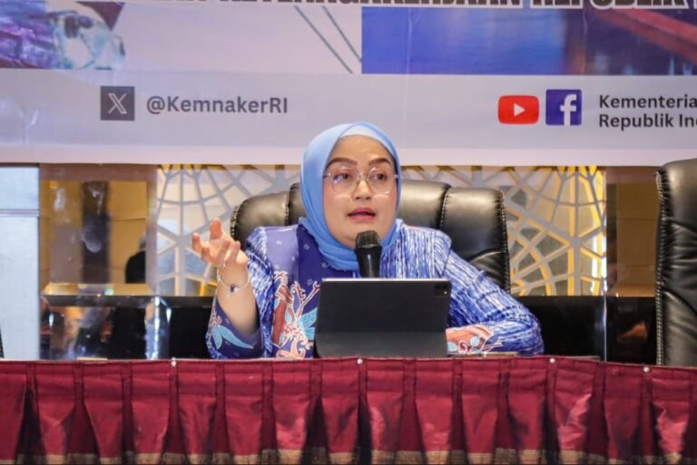 Dirjen Pembinaan Hubungan Industrial dan Jaminan Sosial (PHI dan Jamsos) Kemnaker, Indah Anggoro Putri,