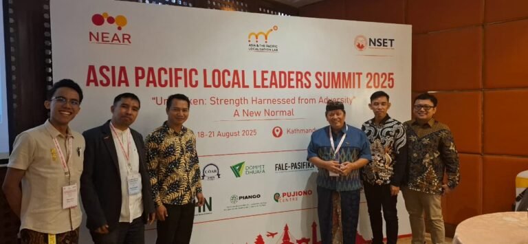 Delegasi organisasi masyarakat sipil (OMS) Indonesia memanfaatkan Asia Pacific Local Leaders Summit 2025 di Kathmandu, Nepal