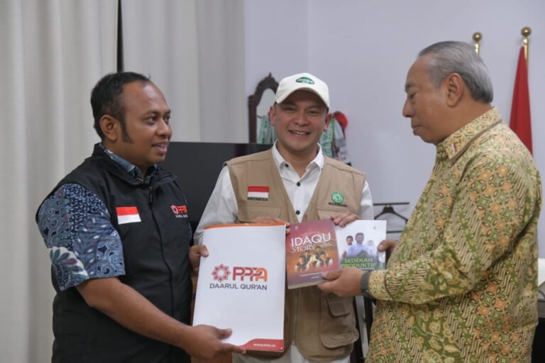 Delegasi Aksi Peduli Palestina asal Kota Tangerang tiba membawa amanah donasi umat