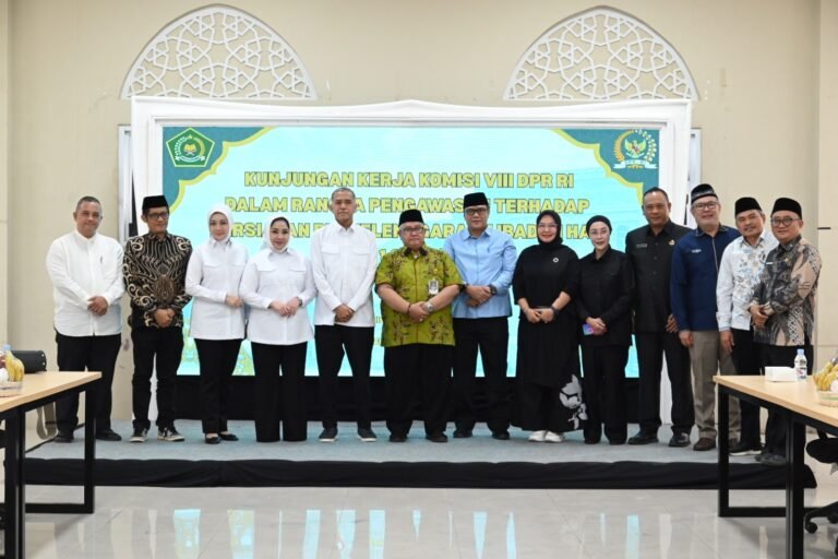 Kunjungan Kerja Wakil Ketua Komisi VIII DPR RI, Singgih Januratmoko, ke Asrama Haji Indramayu, Jawa Barat.