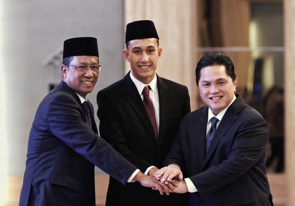 Miliano Jonathans Resmi Jadi WNI