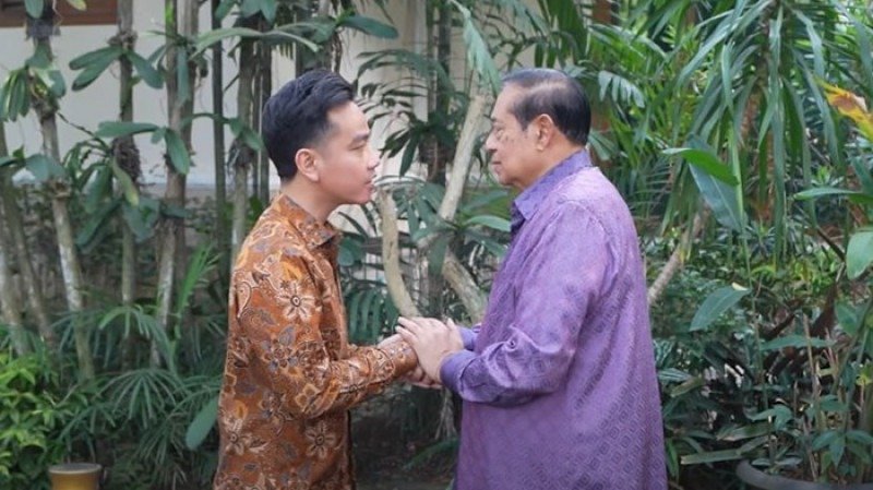 Silaturahmi Gibran ke SBY