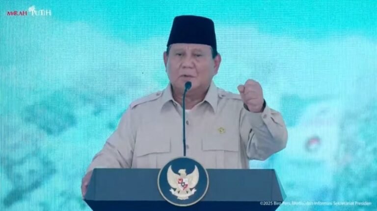 Presiden Prabowo Subianto. Foto: YouTube Setpres