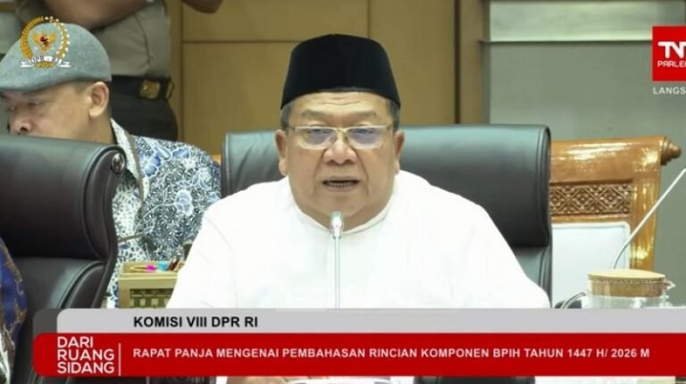 Ketua Panja Haji Abdul Wachid. Foto: Tangkapan Layar TV Parlemen