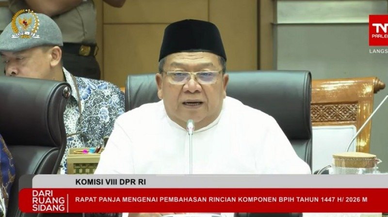 Ketua Panja Haji Abdul Wachid. Foto: Tangkapan Layar TV Parlemen