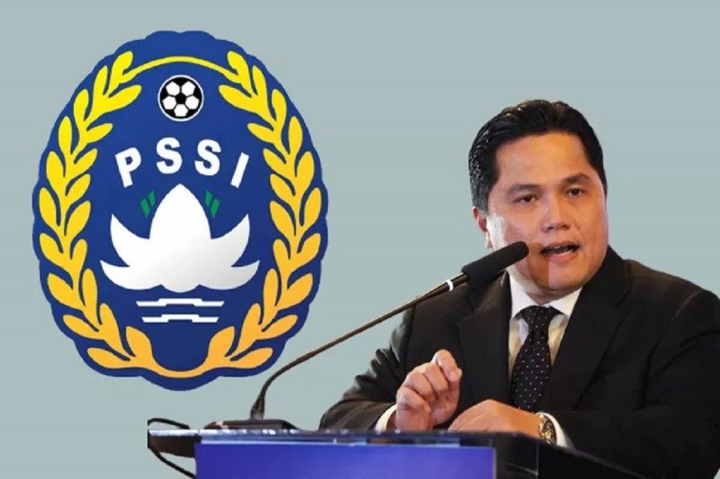 Ketua Umum PSSI Erick Thohir. Foto: PSSI