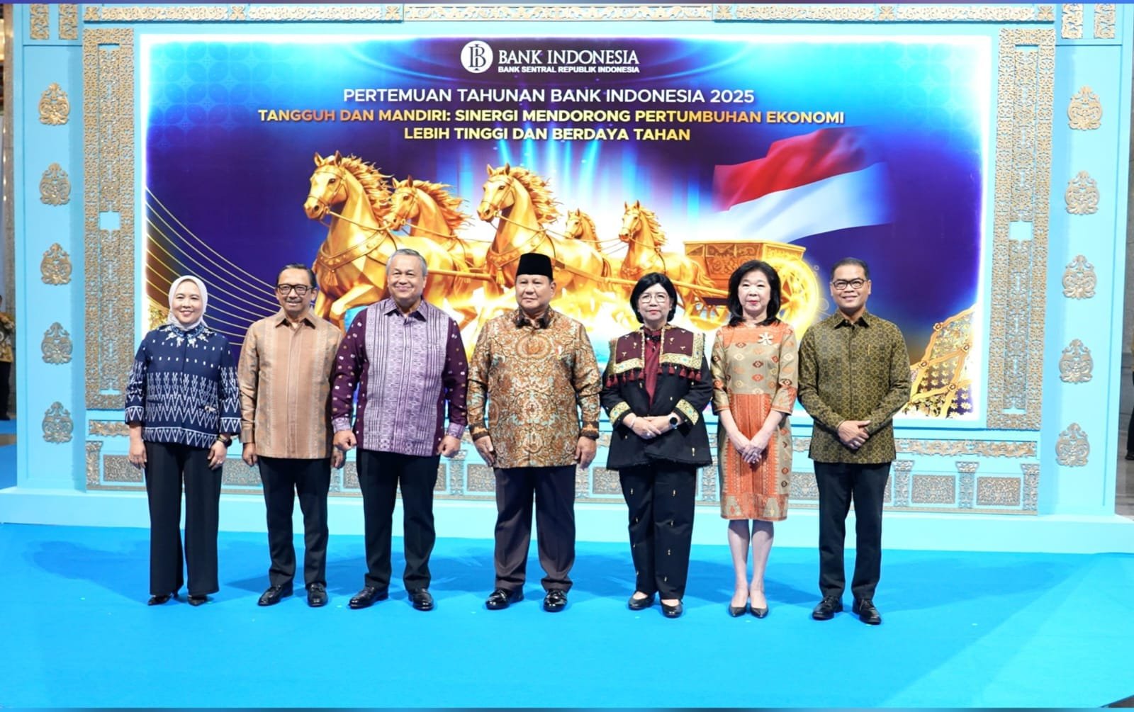Pertemuan Tahunan Bank Indonesia 2025 - Tangguh dan Mandiri: Sinergi Mendorong Pertumbuhan Ekonomi Lebih Tinggi dan Berdaya Tahan. Foto: bi.go.id