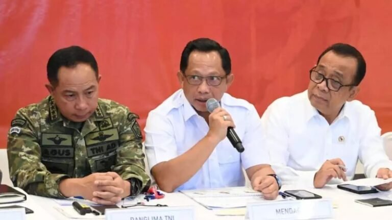 Mendagri Tito Karnavian (tengah). Foto: Biro Pers Sekretariat Presiden