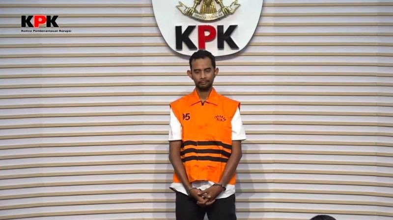 KPK tahan Muhammad Chusnul. Foto: dok. KPK