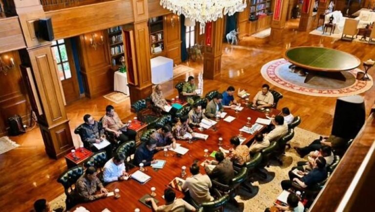 Prabowo panggil sejumlah menteri ke Hambalang. Foto: dok. Instagram Sekretariat Kabinet