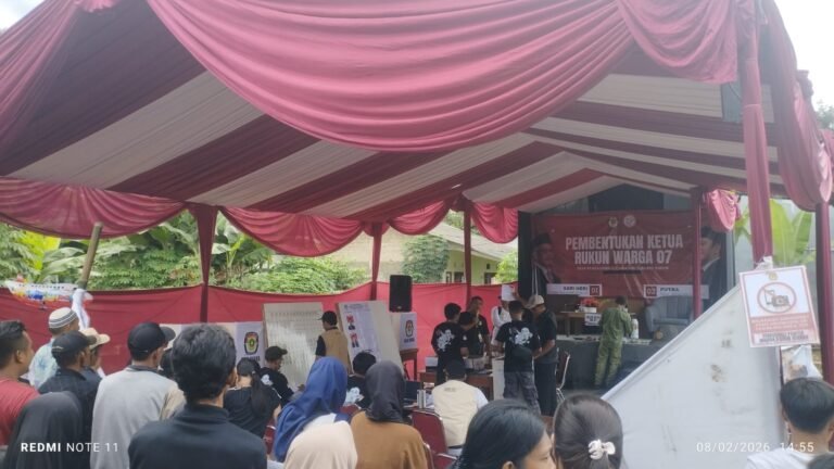 Putra Menang Telak di Pilket RW 07 Desa Pengasinan, Petahana Tumbang