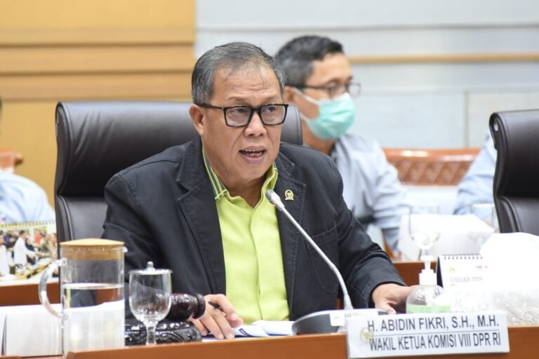 Wakil Ketua Komisi VIII DPR RI, Abidin Fikri. Foto: dpr.go.id/Arief/Karisma