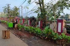 Jalan Raya H Mawi pasar Parung kembali normal (Foto.dok MonitorUpdate.com)