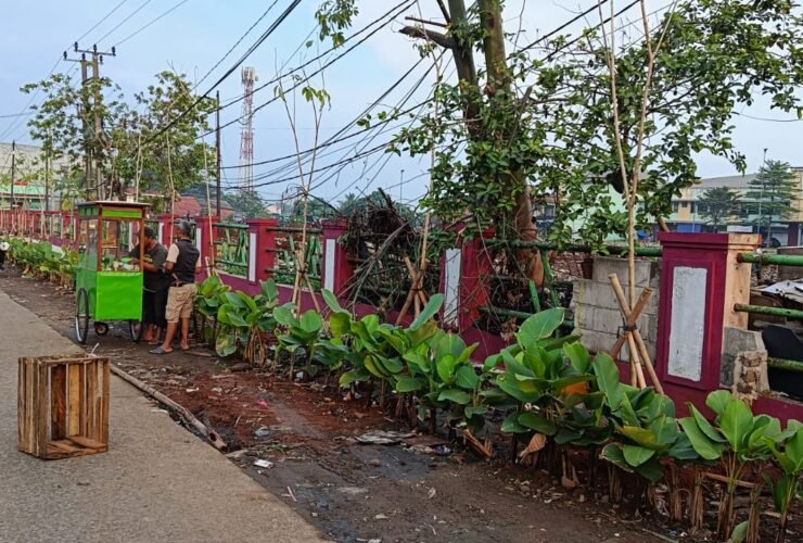 Jalan Raya H Mawi pasar Parung kembali normal (Foto.dok MonitorUpdate.com)