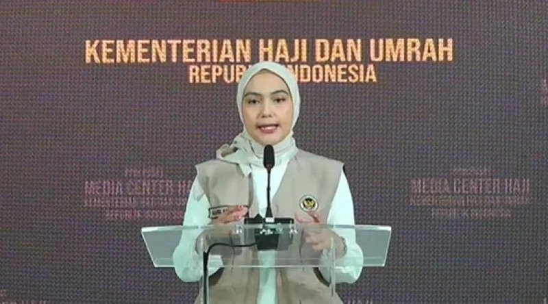 Jubir Kemenhaj Maria Assegaff. Foto: Dok. YouTube/Kemenhaj