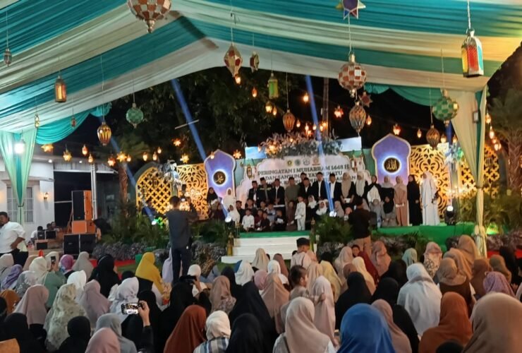 Peringatan Tahun Baru Islam 1 Muharam 1448 Hijriah di lingkungan RW 06 Kampung Kebon Kopi, Desa Pengasinan,