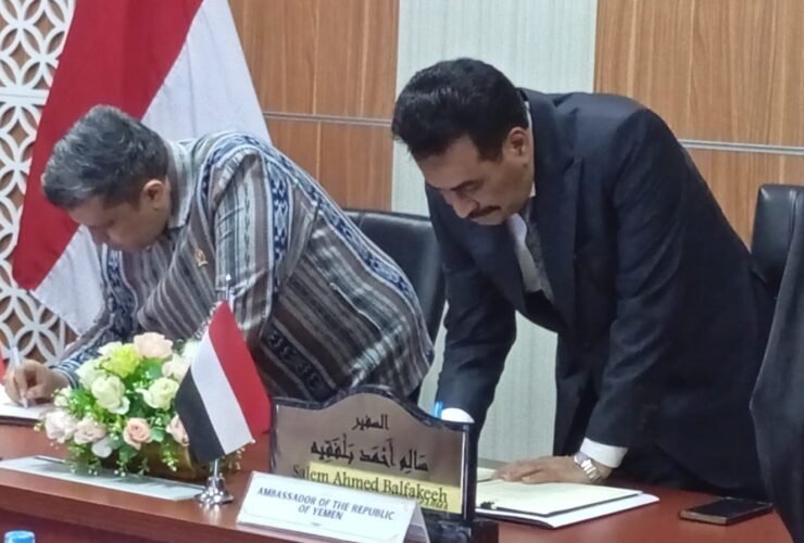 Kepala BPJPH dan Dubes Yaman untuk Indonesia tandatangani MoU