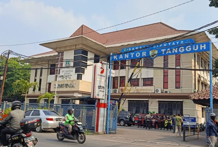 Kantor Bapenda Provinsi Banten UPT Samsat Ciputat. (Dok.Foto. MonitorUpdate.com)