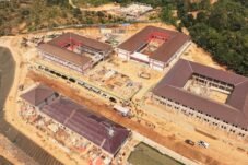 Pembangunan Sekolah Rakyat di Desa Sipak, Jasinga, Kabupaten Bogor. (Foto. Dok. Diskominfo Kab. Bogor)