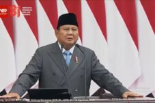 Presiden Prabowo Subianto pada sidang tahunan MPR dan sidang bersama DPR dan DPD, Jum'at (14/8/2026). (Foto: YouTube Sekretariat Presiden).