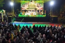 Peringatan Maulid Nabi Muhammad SAW 1448 H di Kecamatan Parung dihadiri ribuan warga, pada Sabtu (12/9/2026) malam.(Foto: Istimewa)
