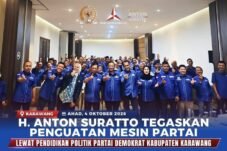 Partai Demokrat Jawa Barat kembali menggelar pendidikan politik (Dikpol) di Karawang, Minggu (4/10/2026). (Foto: Istimewa)