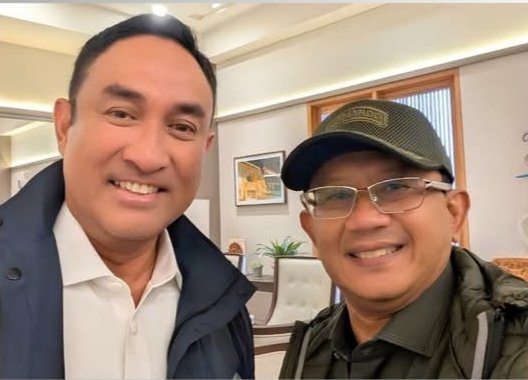 Anton Suratto bersama Kapolri Baru, Komjen Pol Suyudi Ario Seto. (Foto: Istimewa)