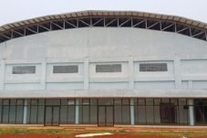 Bangunan Gelanggang Olahraga Masyarakat (GOM) Kecamatan Rancabungur, Kabupaten Bogor. (Foto: Dok. MonitorUpdate.com)