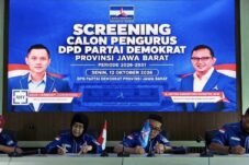 DPD Demokrat Jawa Barat resmi menggelar agenda Screening Calon Pengurus Periode 2026–2031, Senin (12/10/2026). (Foto: Istimewa)