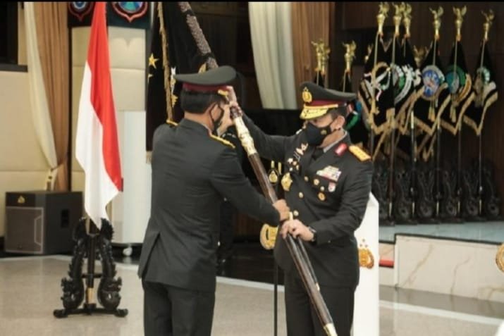 Sertijab Kapolri Listyo Sigit Prabowo ke Suyudi Ario Seto